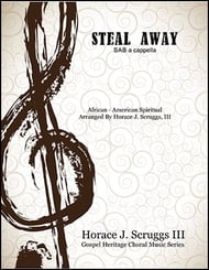 Steal Away SAB choral sheet music cover Thumbnail